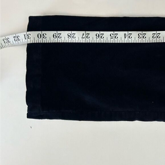 Christopher & Banks Navy Blue Velvet Style Pants Size 6 - Picture 10 of 10